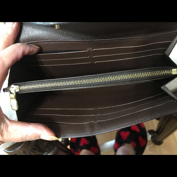 Louis Vuitton Sarah wallet Dameir Ebene - Picture 5 of 11